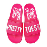 Pretty Toes Slides (Pink)