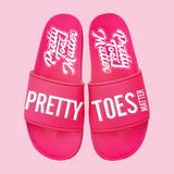 Pretty Toes Slides (Pink)